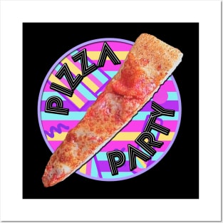 Pizza Party Meme, Tiny Slice d Posters and Art